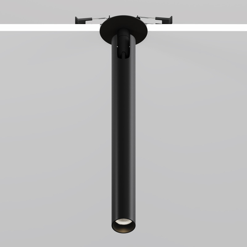 Встраиваемый светильник 3*3*32,6 см, LED, 6W, 3000К, Maytoni Technical Focus T C141RS-L300-6W3K-B черный