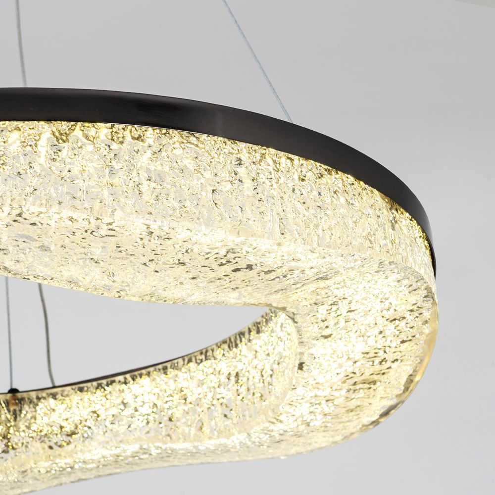 Подвесной светильник  80 см, LED 230W MODESTYLE MS.9008.800 BK черный