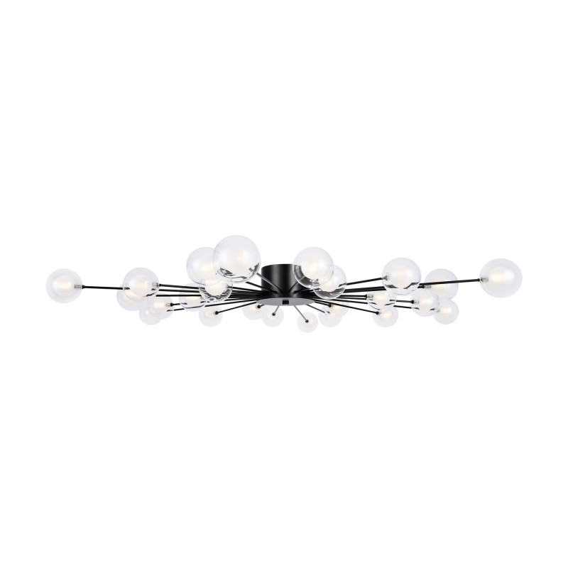 Светильник 120 см, Freya Celebrity FR5242CL-24B1, черный