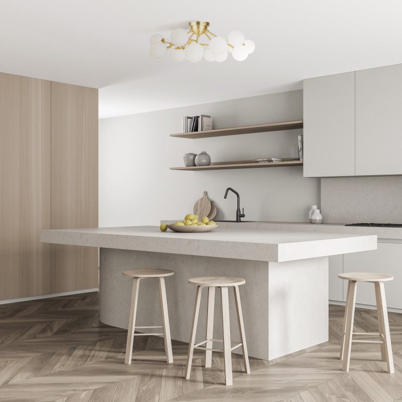 Светильник 75 см, Maytoni MOD545CL-20BS, золото