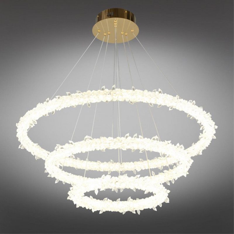 Каскадная люстра 80*70-190 см 105W, 4000K, Aployt Merion APL.040.03.105, бронзовый