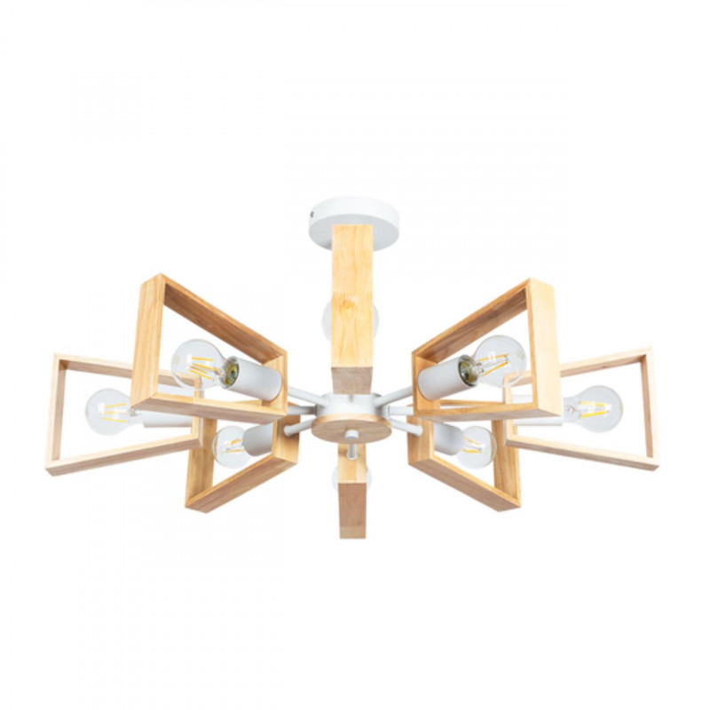 Люстра на штанге 75 см Arte Lamp BRUSSELS  A8030PL-8WH белый