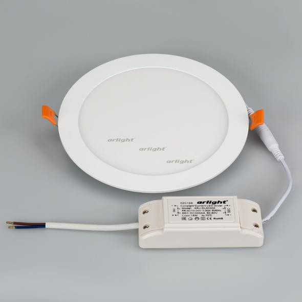 Офисный светильник Arlight 020116 *19,2*2,5 см, 18W, белый (теплый)K,