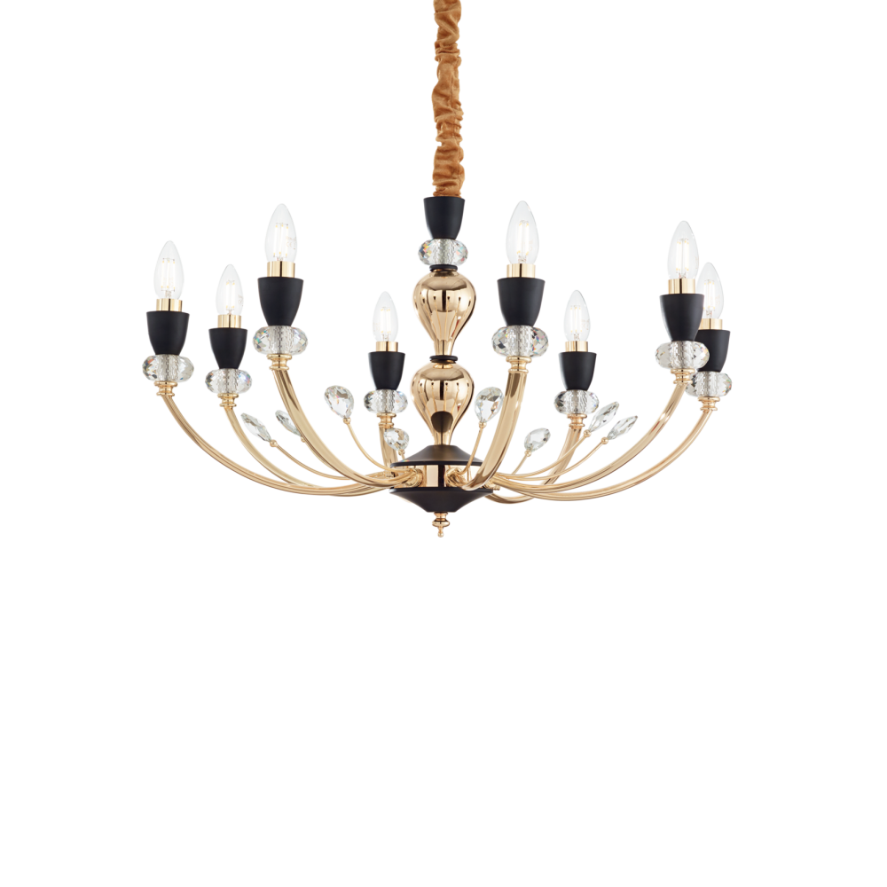 Люстра подвесная ideal lux Vanity SP8 Е14 206622.  см