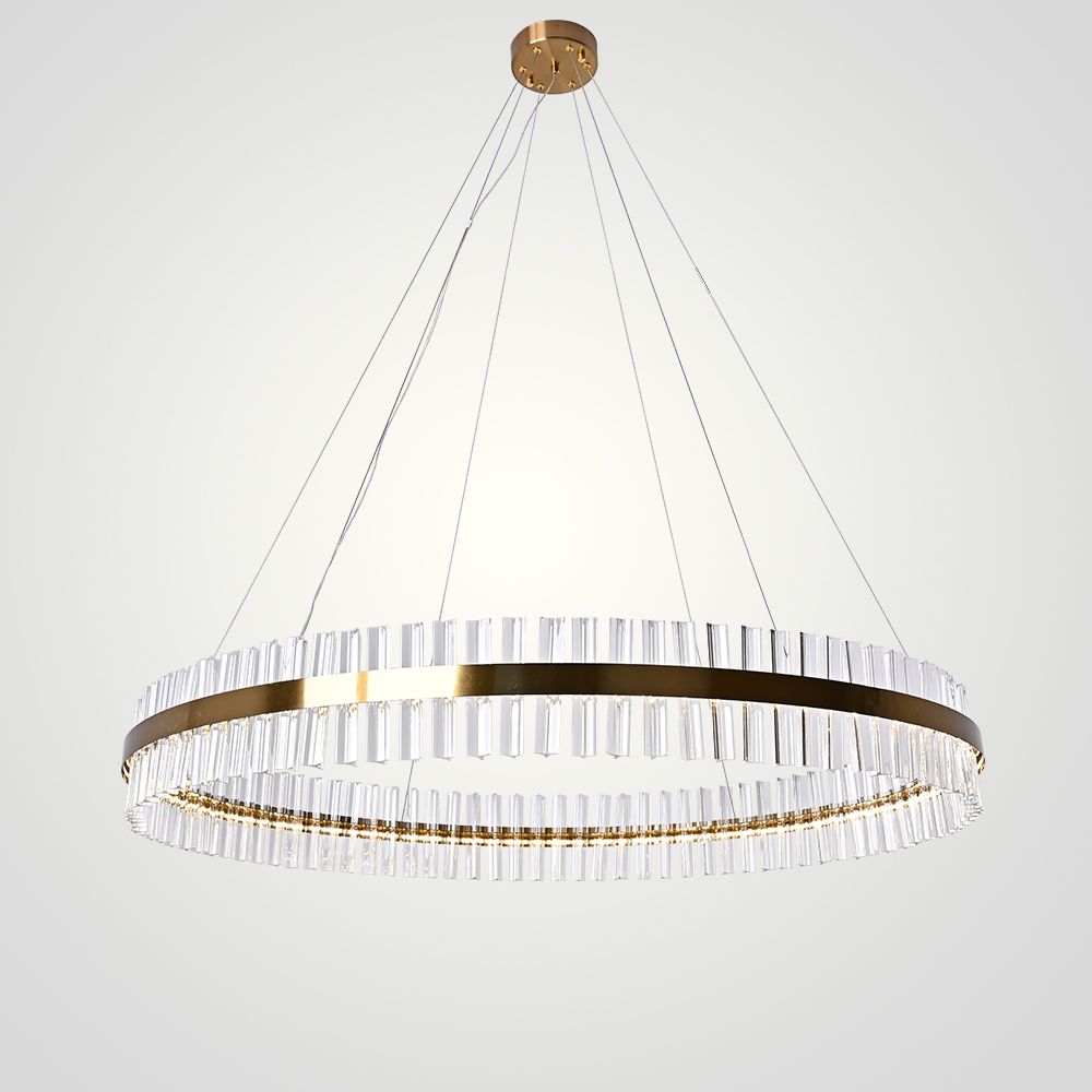 Подвесная люстра Saturno Not Baroncelli Suspension D120 120*120*120 см, 1*LED*50W, ImperiumLoft 40.1643-0, Золотистый