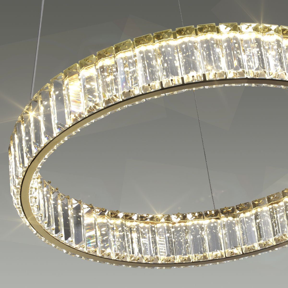 Светильник 70 см, 45W, 4000K Odeon Light Vekia 5015/45L, золото