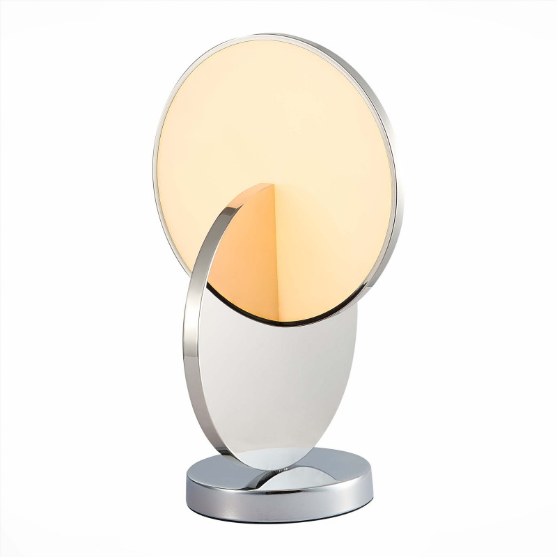 Прикроватная лампа 25 см, 14W 3000K ST LUCE Eclisse SL6107.104.01 Хром