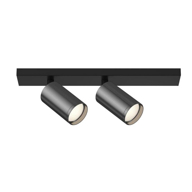Светильник потолочный FOCUS S C051CL-02BGF, черный-серый