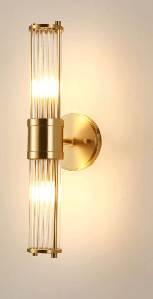 Бра Imperium Collection Claridges 123210-01 Brass 12*12*46,5 см, 2*E14*40W, ImperiumLoft 123210-01, Золотистый