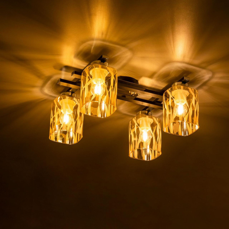 Люстра Citilux Сафари CL145241 черный