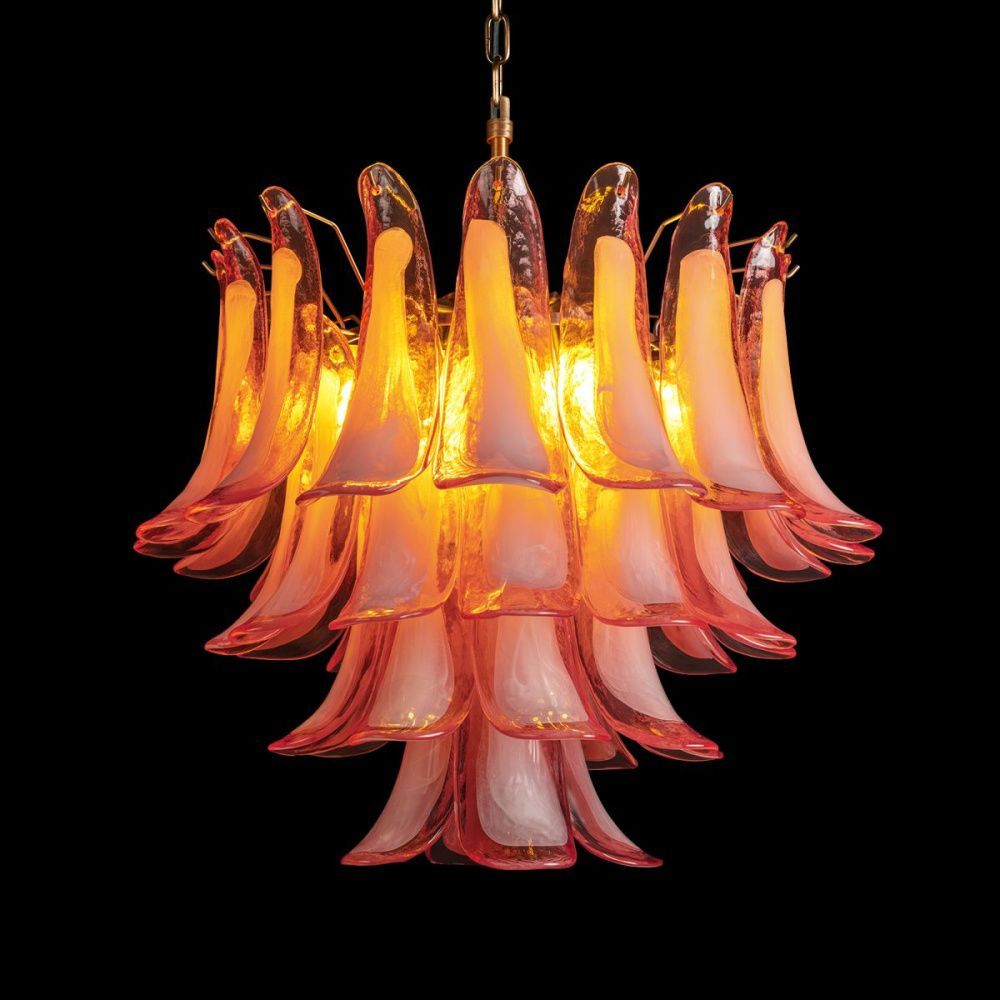 Подвесная люстра 60 см, Loft IT Lilou 10600/600 Pink, бронза