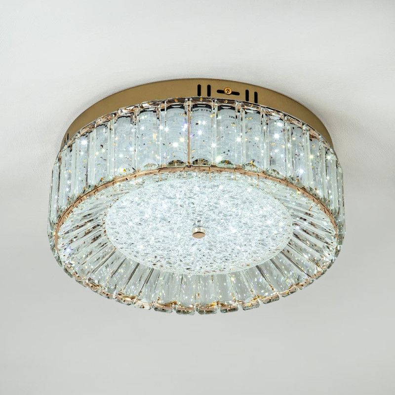 Потолочный светильник 40*40 см, LED 48W, 3000 / 6000K, Золото MODELUX ML.2305.400 GD