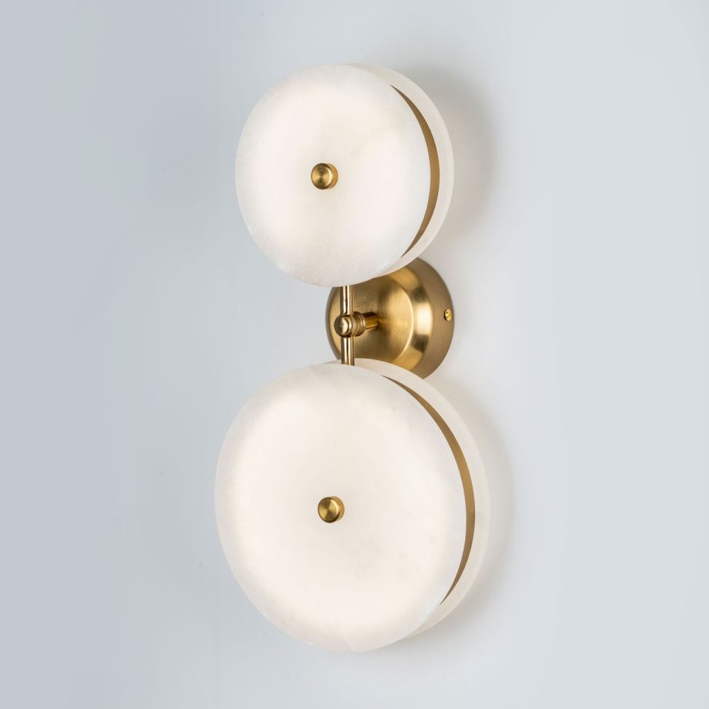 Настенный светильник 9,5x40,5см, LED, 6Вт, , Modelux MS.175.02 BS Латунь