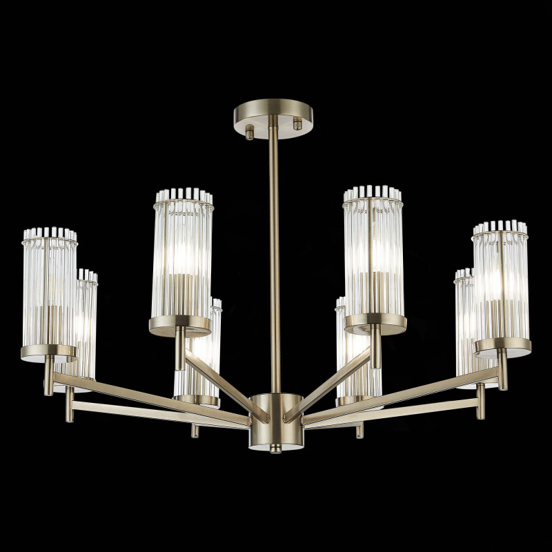 Люстра потолочная 76 см, 480W, ST LUCE BITONTO SL1233.102.08 Никель