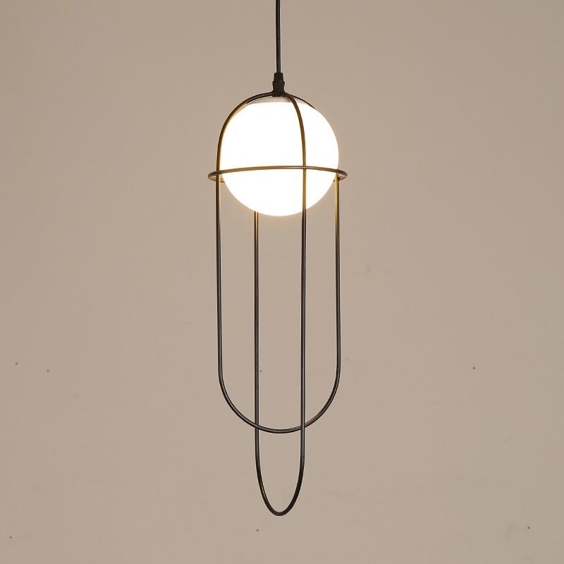 Подвесной светильник ASCENT 18*18*53 см, 1*E27*60W, ImperiumLoft 40.3241, Чёрный