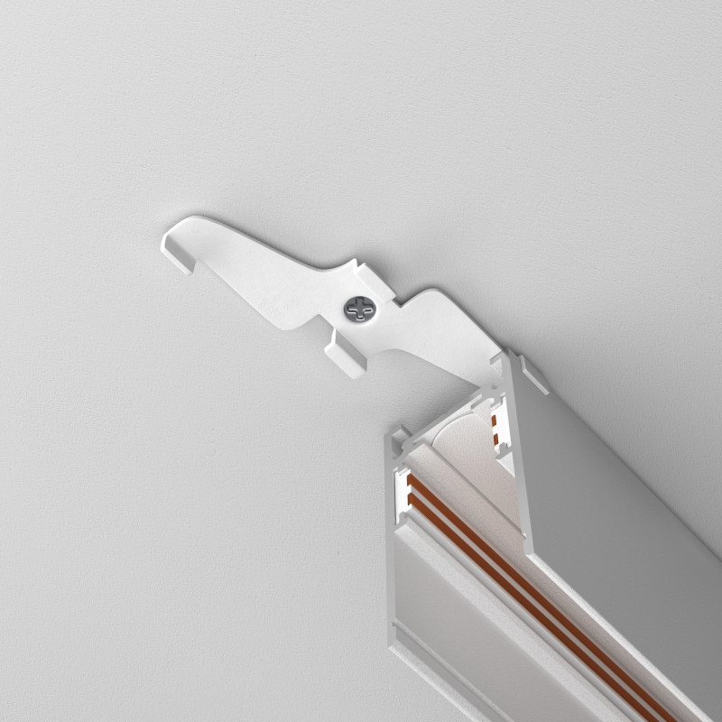 Фиксатор для накладного монтажа Exility белый 6*3*0,6 см, LED*W TRA034HS-21W Maytoni, Белый