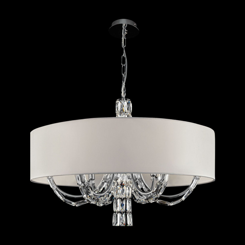Подвесная люстра Maytoni Talento DIA008PL-06CH, диаметр 70 см, хром