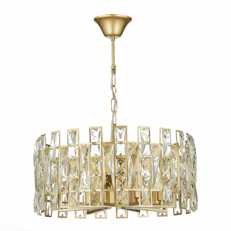Люстра подвесная 45 см, ST LUCE ANZIO SL1626.203.08 шампань