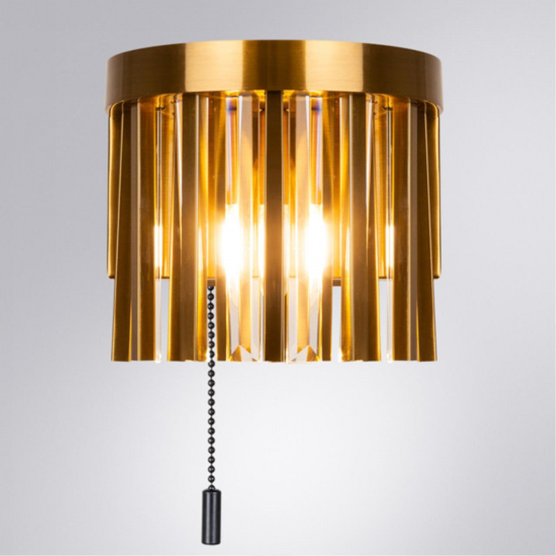 Светильник 18 см, Arte Lamp Francheska A1037AP-1PB, латунь