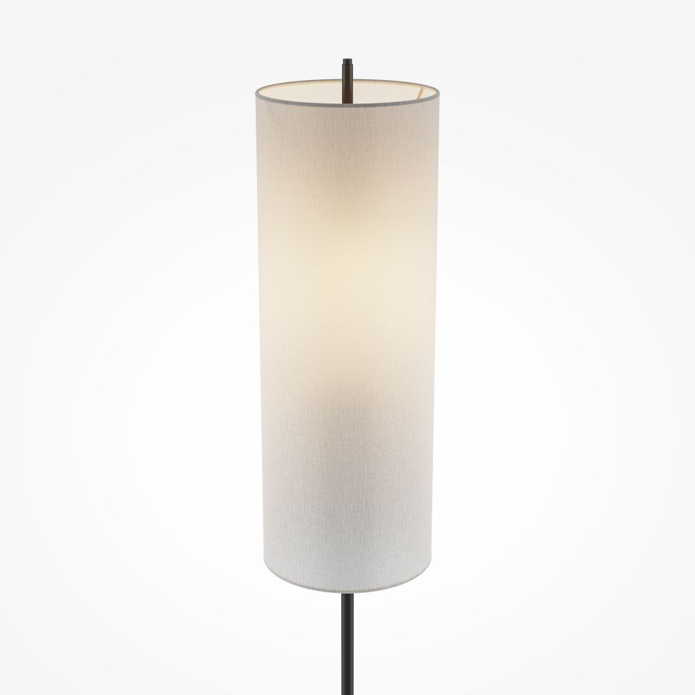 Напольный светильник (торшер) 22*143 см, 1*E27*60W, K, Maytoni Glamping MOD437FL-01B, Черный