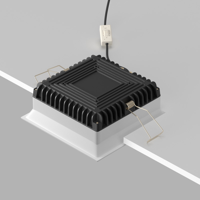 Светильник 15 см, 18W, 3000-6000K, DL056-18W3-4-6K-W, белый