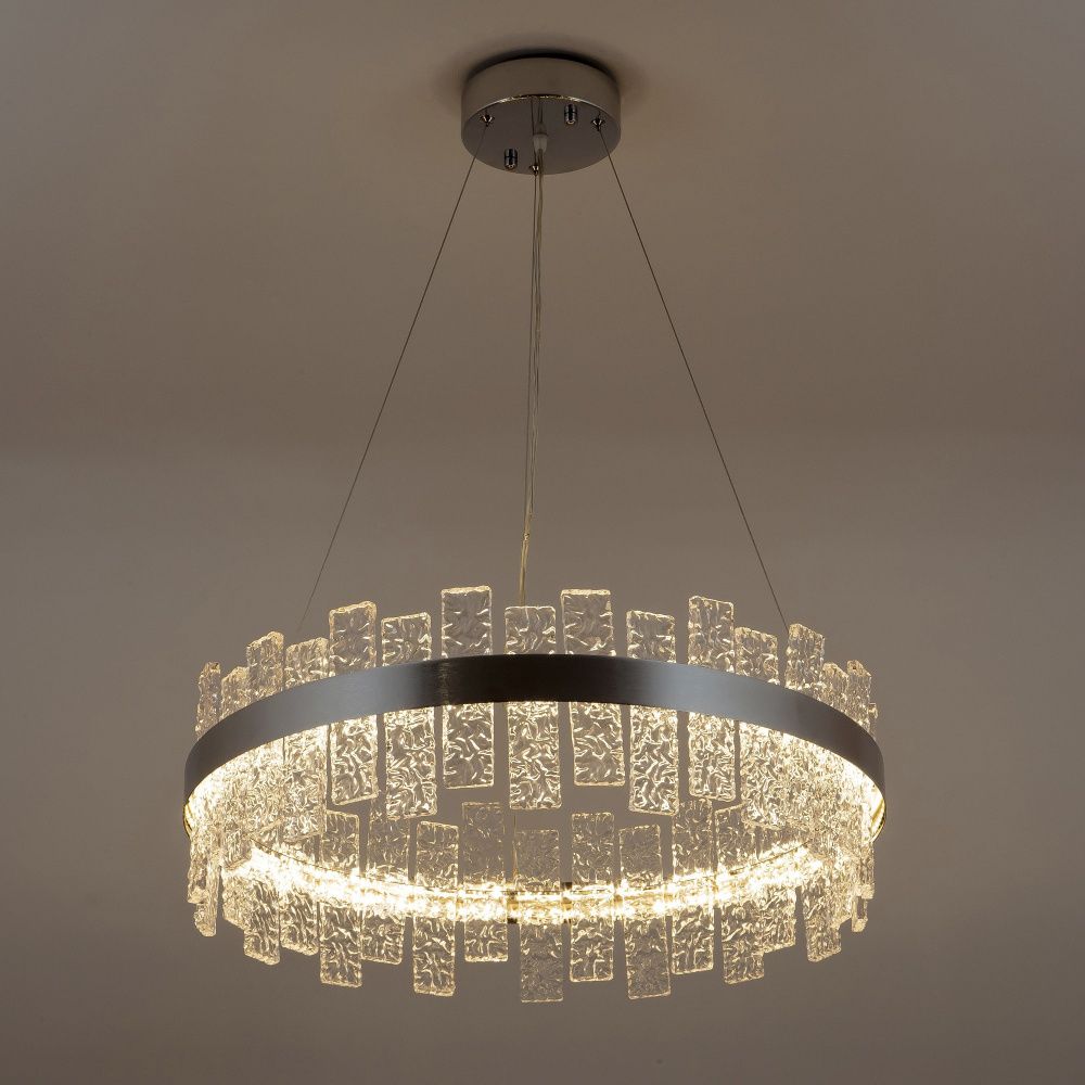 Подвесная люстра 60*60*80 см, LED 60W, 3000 / 6000K, Хром MODELUX ML.99993.600 CR