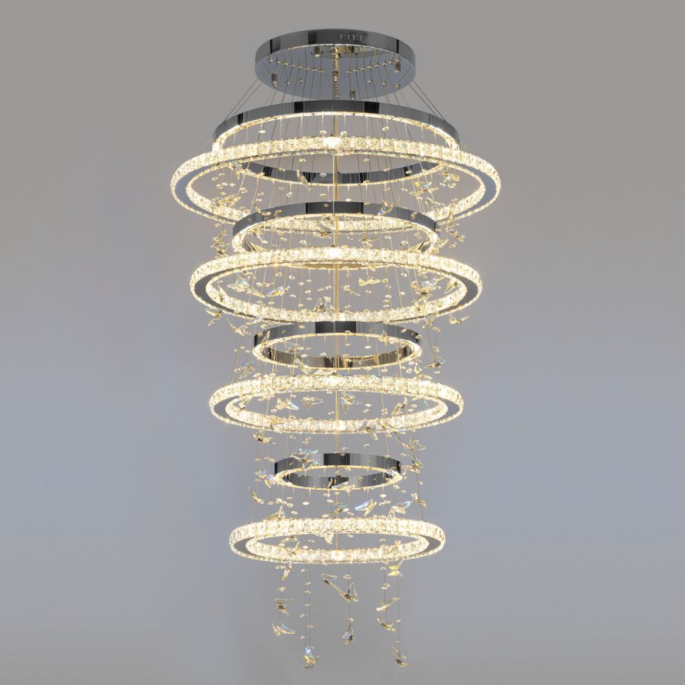 Светильник 80 см, 180W, 3000-5500K, Citilux ETERA CL322090 LED, хром