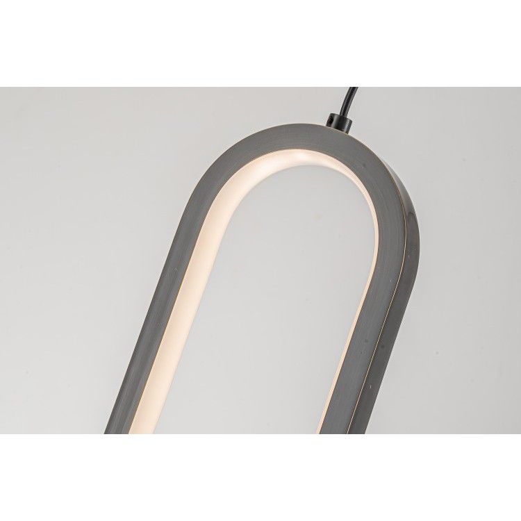 Подвесной светильник 9-160 см, 1*LED*18W, 3000K, Belfast Nevis 86227-1W-60 BL, Черный