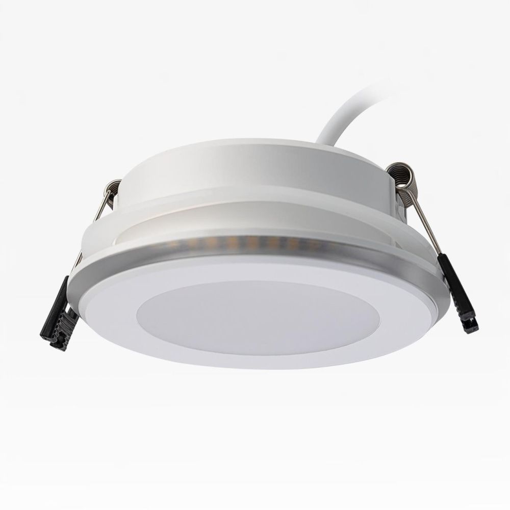 Встраиваемый светильник 8,5*10,9*-4,2 см, *LED*9W, 3000-4000-5500K, Citilux Tron CLD009012V, Белый
