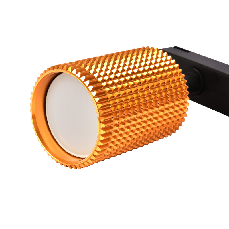 Потолочный светильник Favourite Imago 4020-3U, L2010*W60*H152, золота, в комплект трековой системы входят: 3 спота, шинопровод (2х1м) и коннектор, угол поворота до 170°, лампу GU10 можно менять