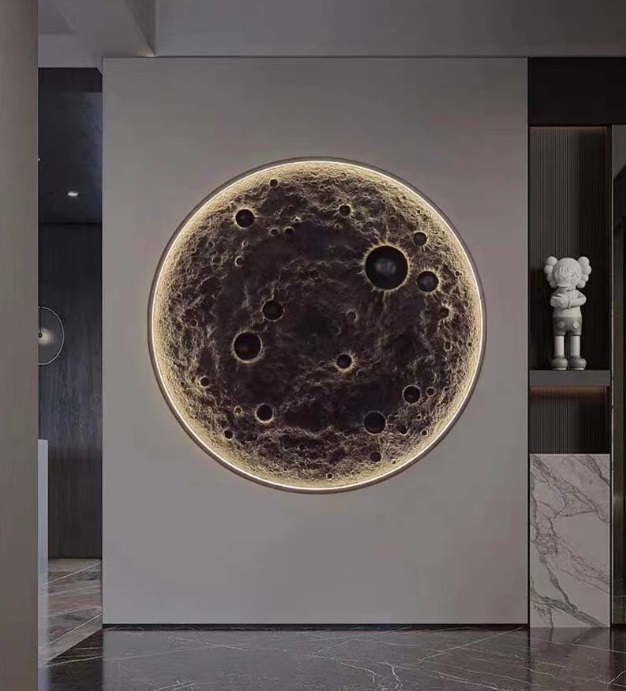 Светильник DZN-14157 ЧЕРНЫЙ  D1000/H40/1/LED/38W/4500K COSMOS-MERCURY 24-03