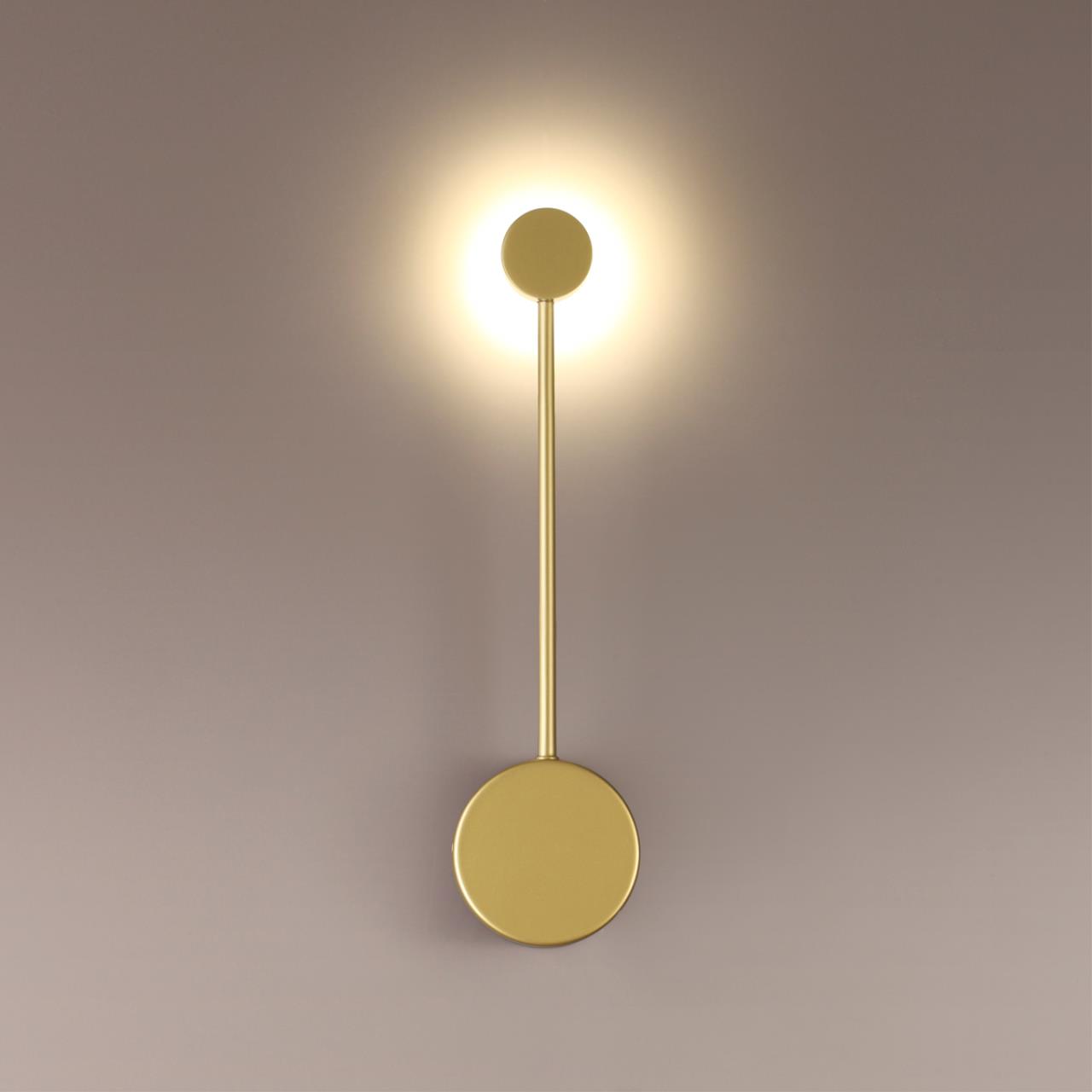 Бра 40 см, 5W, 4000K, Odeon Light Satellite 3900/5WG, золото