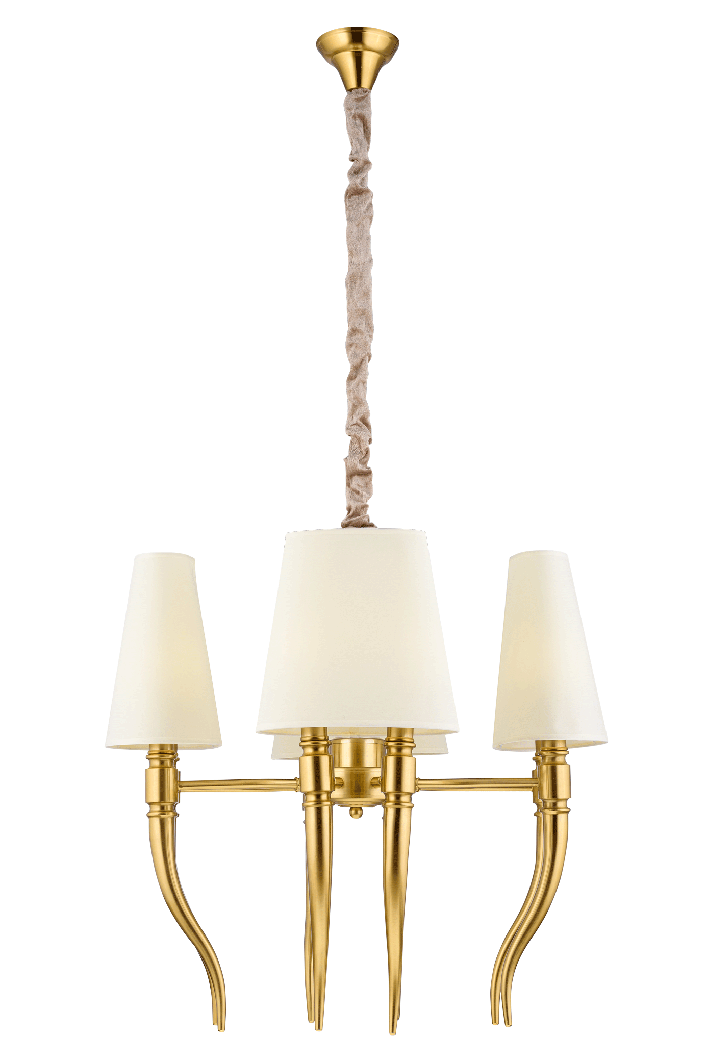 Люстра 620*610-1300, 8*E14, 40W NewRgy Модерн 8657/8LT BRASS, Бронза