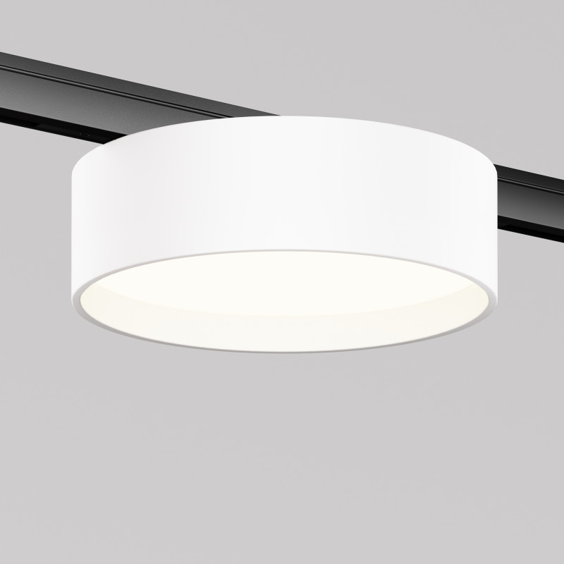 Трековый светильник 11,3*3,4 см, LED 12W 4000K Maytoni Technical Accessories for tracks Levity Zon TR189-1-12W4K-BW черно-белый