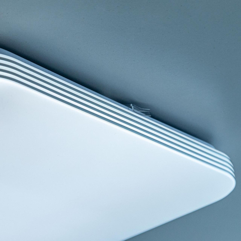 Светильник 38 см, 48W, 3000-5500К, 4100Lm, 16 м2 Citilux Симпла CL714K480G с пультом и RGB подсветкой 