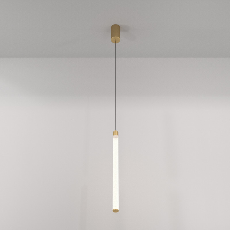 Светильник 3 см, 20W, 3000K, Maytoni Pendant Ray P022PL-L20G3K, золото