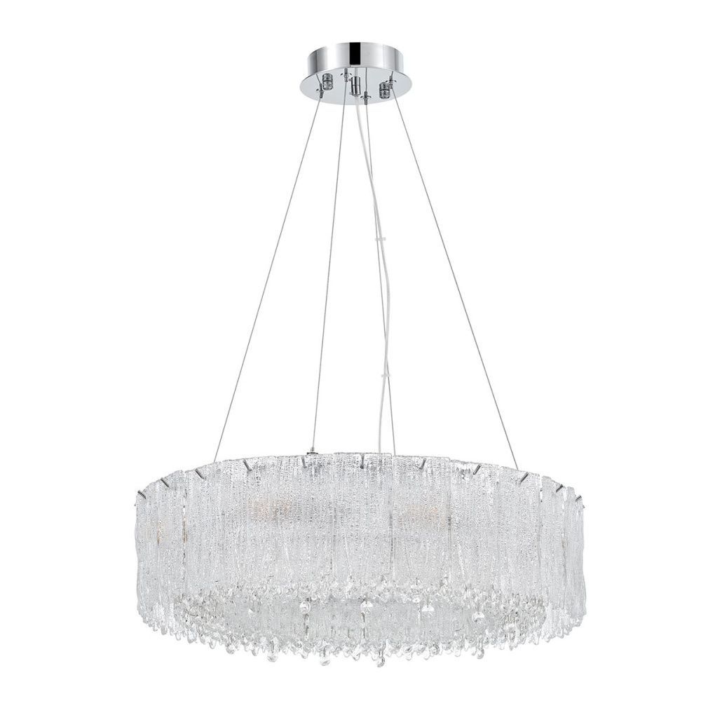 Подвесной светильник 54 см, Indigo Innevato 12057/8P Chrome V000618, хром