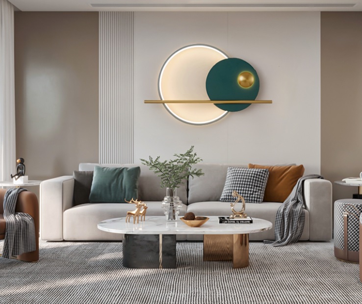 Настенный светодиодный светильник Inodesign Ridn Green 40.6195