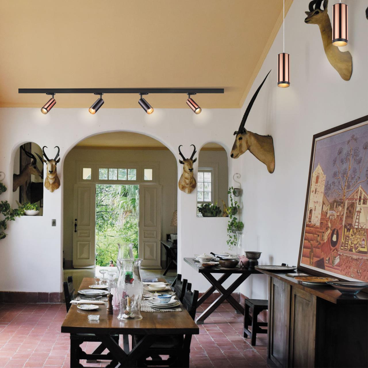 Плафон Novotech Unite 370696, медь