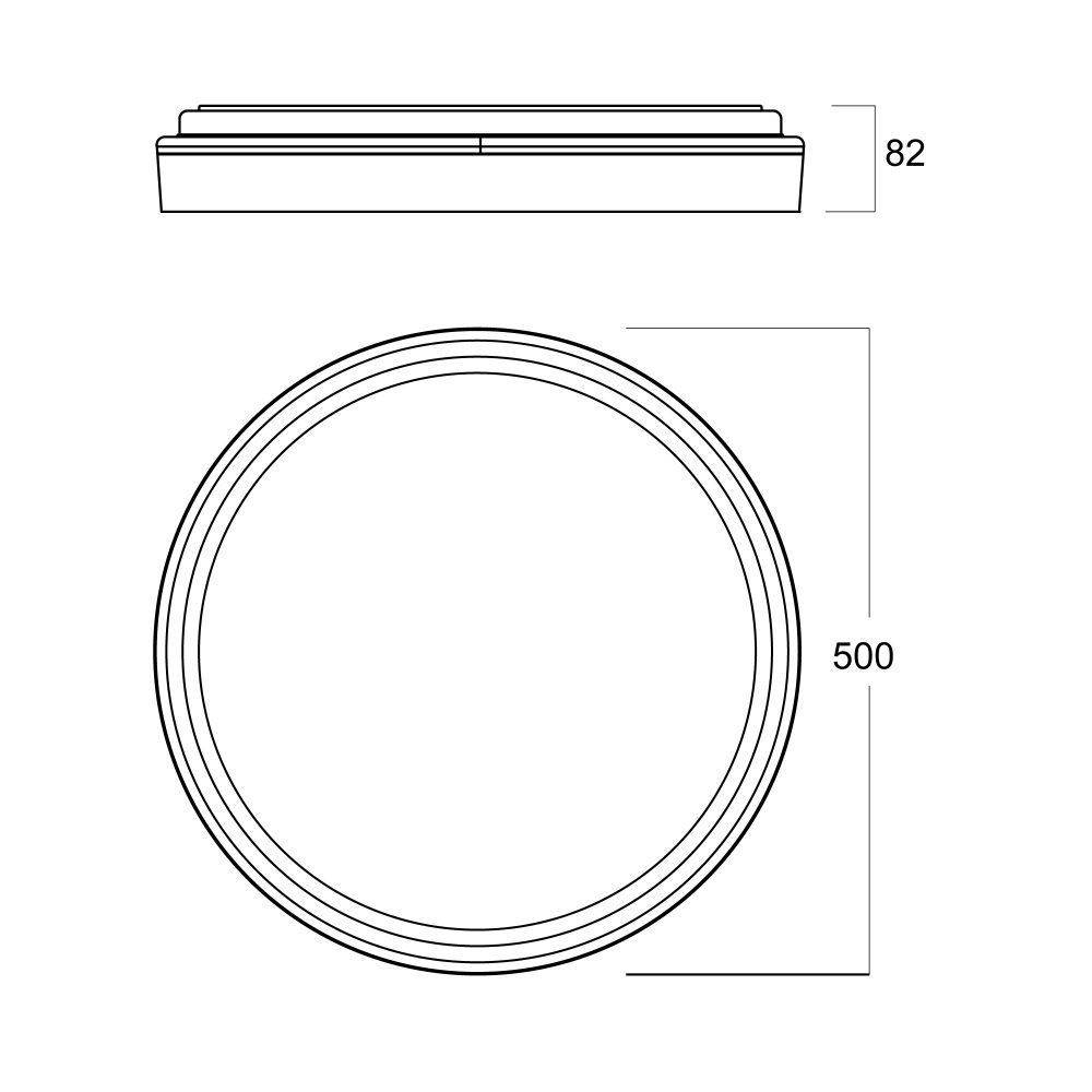 Светильник 50*8,2 см, *LED*55W, 2700-5000K, Mantra Verona MAN9027, белый
