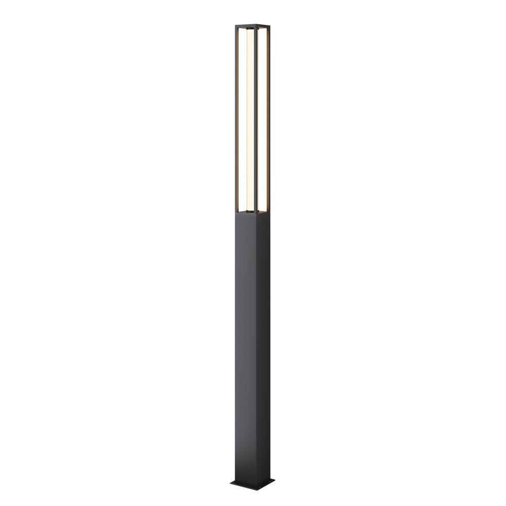 Садово-парковый светильник 14*14-250 см, LED*25W, 3000K, Maytoni Expo O480FL-L25B3K, Черный