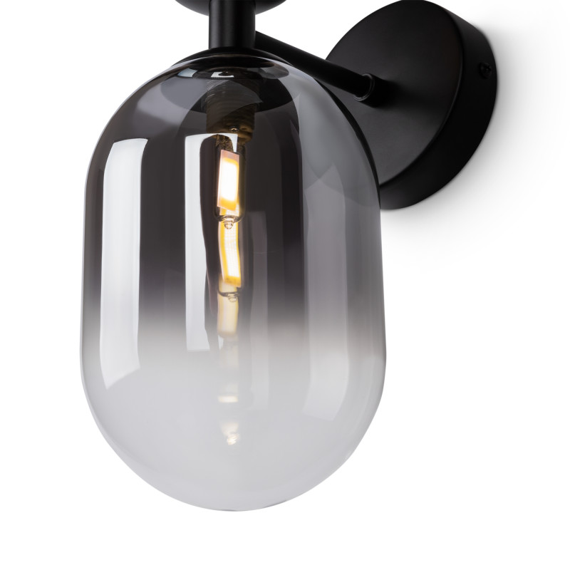 Бра 40 см, Freya Tesse FR1011WL-02B, черный