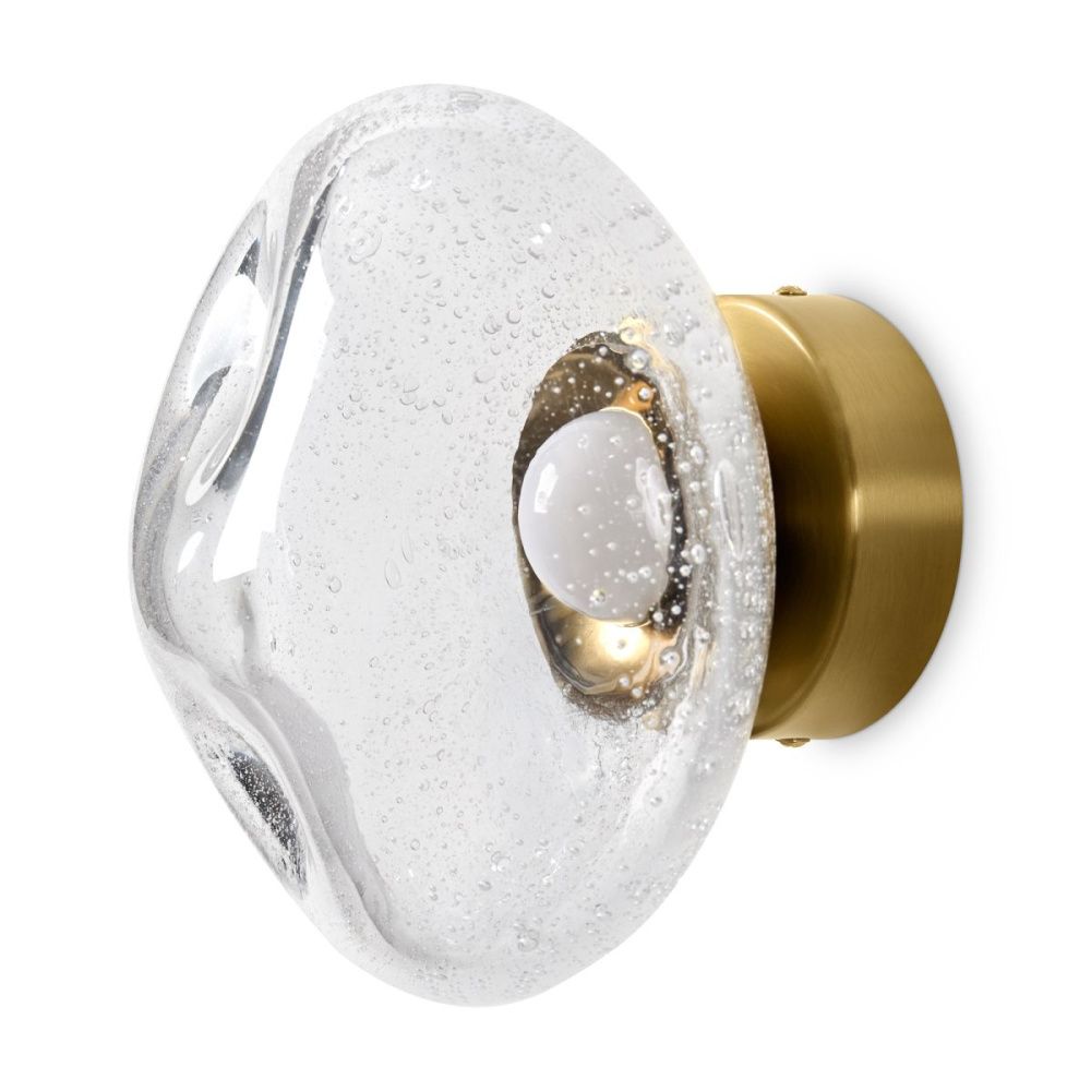 Настенный светильник 20 см, 5W, 3000K, FreyaMote FR5601WL-01TR, латунь