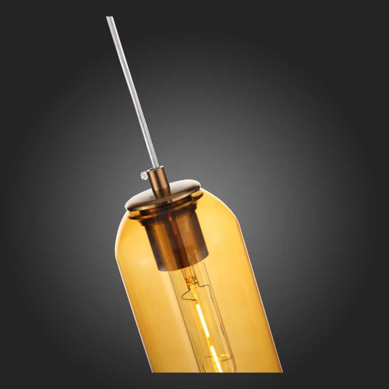 Светильник подвесной 10 см, 60W, ST LUCE CALLANA SL1145.393.01 Латунь