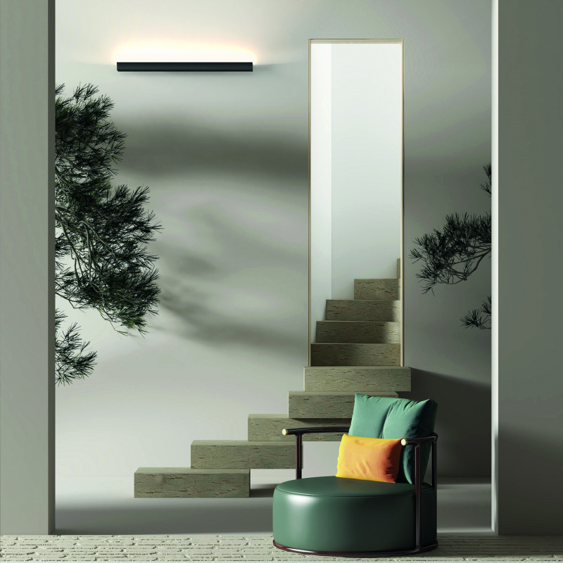 Бра 120,05*6,8*10 см, LED *  38W, 3000К Mantra Hanok 7772, черный