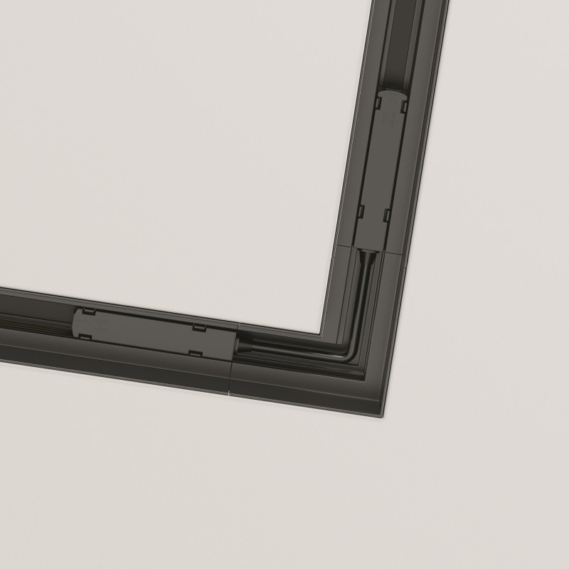 Комплектующие для встраиваемой трековой системы Maytoni Technical Magnetic track system S35 TRA004CL-22B черныйIP 20