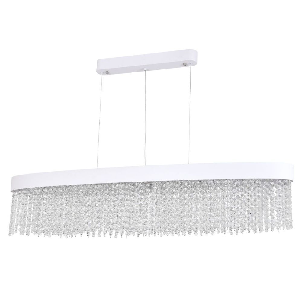 Подвесная люстра 120 см, 55W, 4500K, Indigo Capriccio 12054/1PL White V000193L, белый