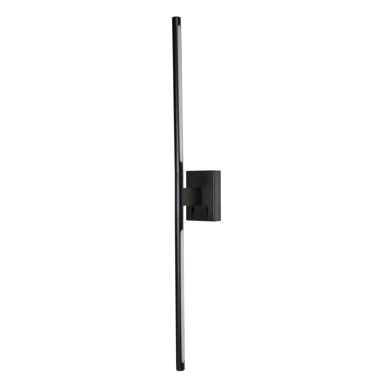 Бра 8*13*77 см, LED 12W, 3000К, Черный LEDtrec LT7180 BK