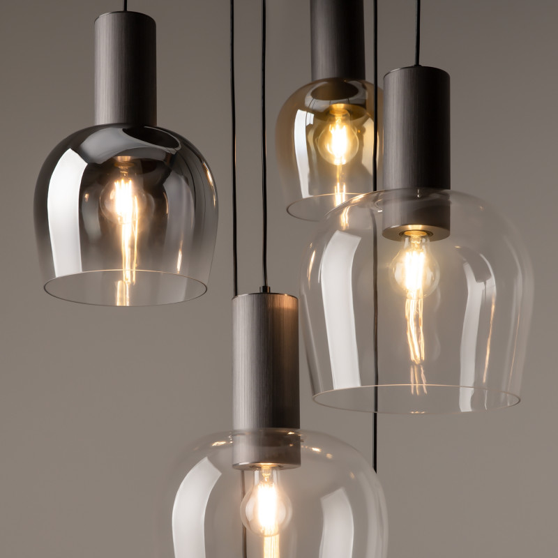 Подвесной светильник 50*50*341 см, 6*E27   Maytoni Modern Smart Casual MOD414PL-06B черный
