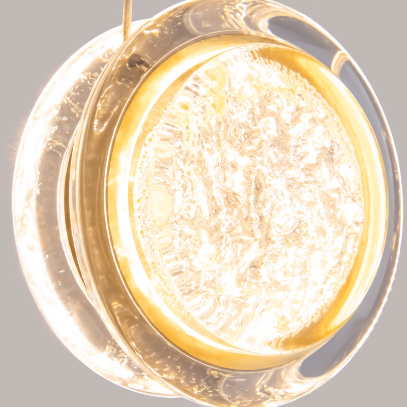 Подвесной светильник 12,6*12*316 см, LED, 3000К, Maytoni Pharao MOD361PL-L7BS3K латунный